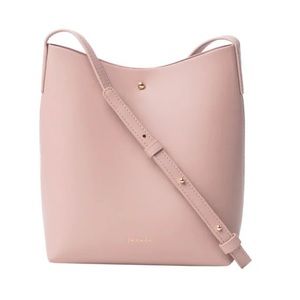 NWOT Samara Medium Vegan Leather Shoulder Bag Pink